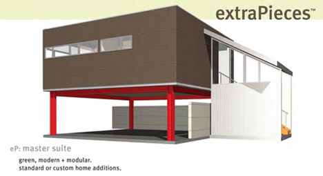 Link to pieceHomes introduces extraPieces, modular additions for existing homes