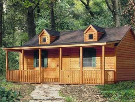 Small Log Cabin Modular Homes